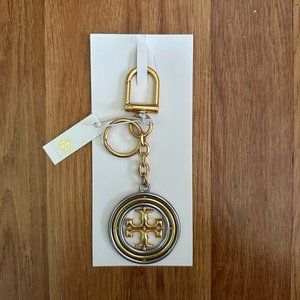 Tory Burch Rotating Logo Key Fob